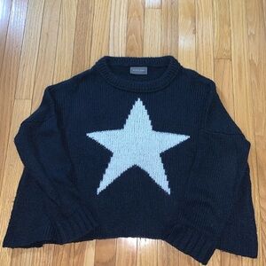 Wooden Ships Star sweater size s/m